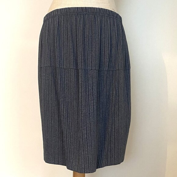 Lauren Taylor Blue Jean Skirt - Picture 1 of 4